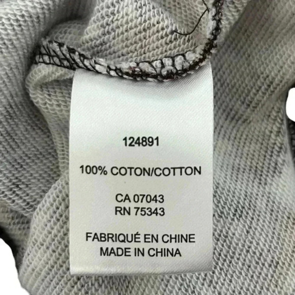 Joie Caleigh Sweater Pullover Paisley Floral Burgundy Black Pink Women's Large - Picture 10 of 10